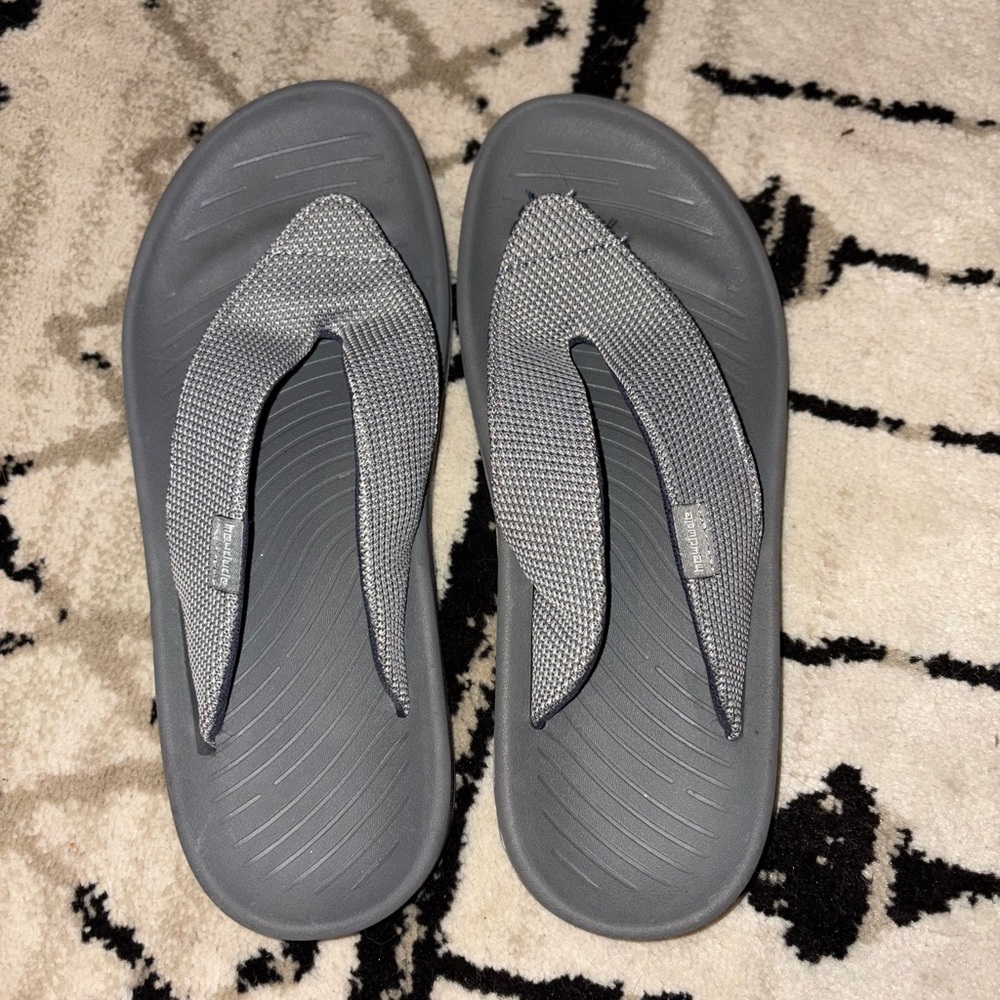 Hey Dude Gray Flip-Flops
